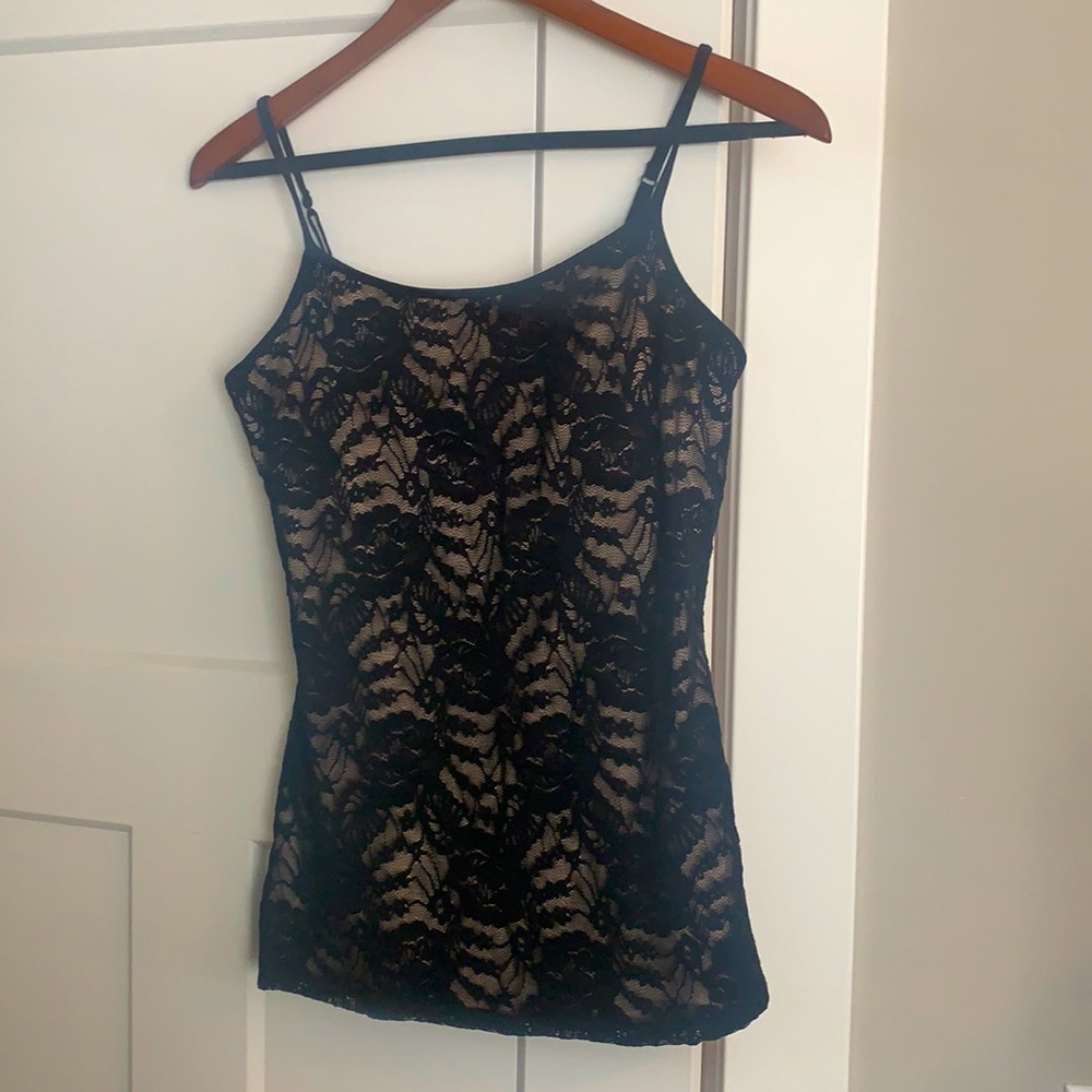 Express Black Lace Camisole